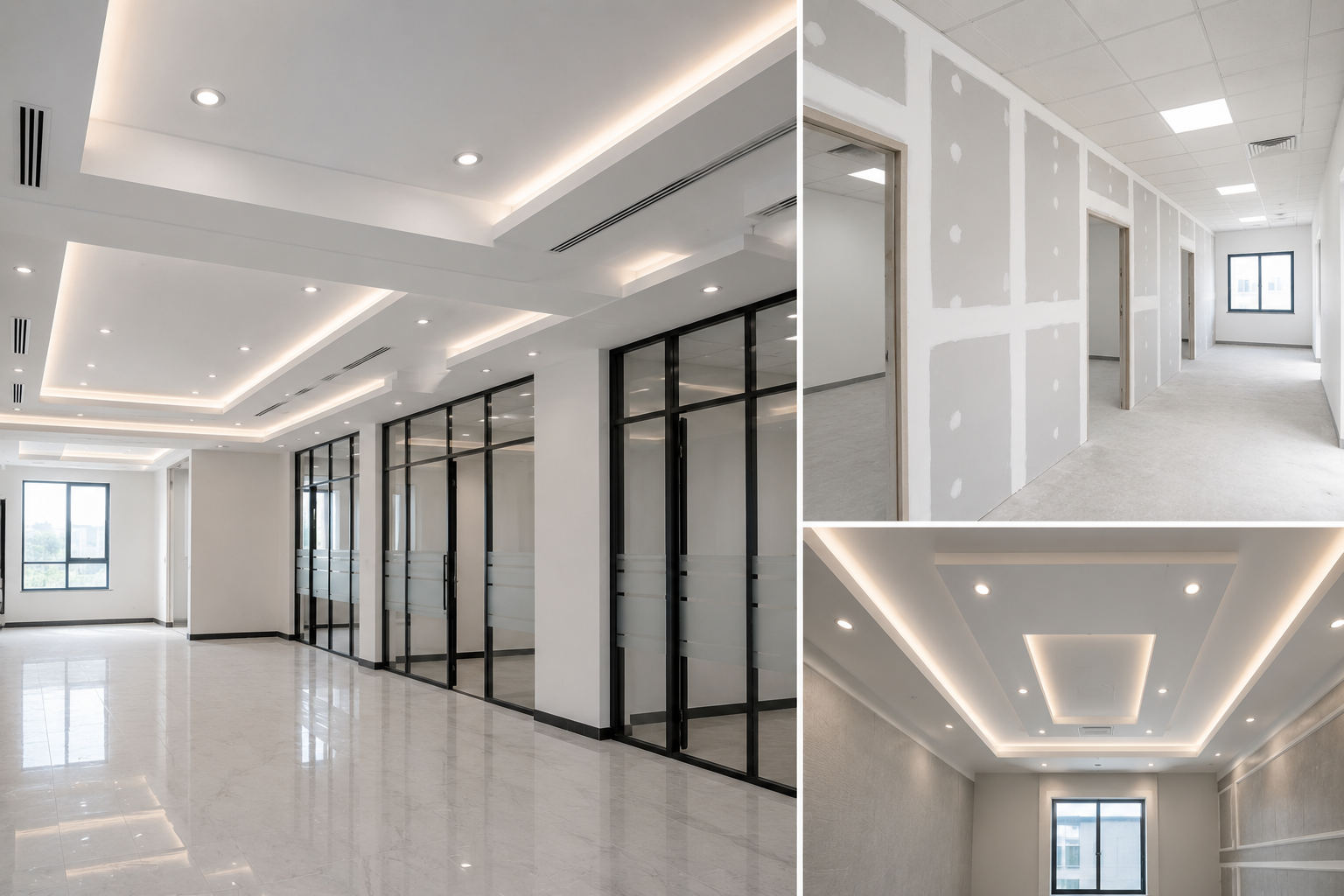 Gypsum false ceiling